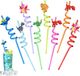 Paille Licorne pour enfants - Réutilisable (8 pièces dinosaure)