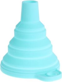Silicone Vergiet Mini Opvouwbaar - Blauw