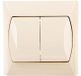 Ospel ŁP-2A/01, Beige, IP20, 250 V, 10 A, 82 mm, 36 mm
