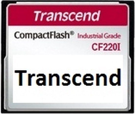 Transcend 1GB CF CompactFlash Memory Card - Black - TS1GCF220I