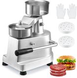 Vevor Commerciële Burger Patty Maker, 100mm / 4 "Hamburger Beef Patty Maker, Roestvrij Staal