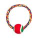 AQPET Hondenspel Smarty Ring in touw met bal 20 x 7 cm