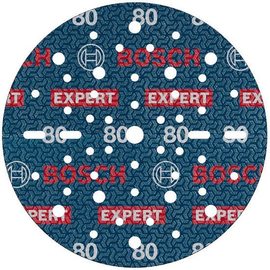 Bosch Professional Bosch EXPERT O780 folieschuurschijf 150 mm K80 50 stuks