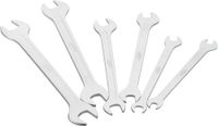 Vigor Dubbele steeksleutelset extra plat SW 8-19 mm 6-delig V7720/6