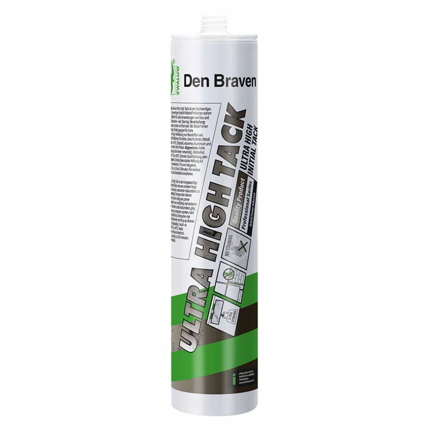 Zwaluw Den Braven Ultra High Tack - Wit - 290 ml