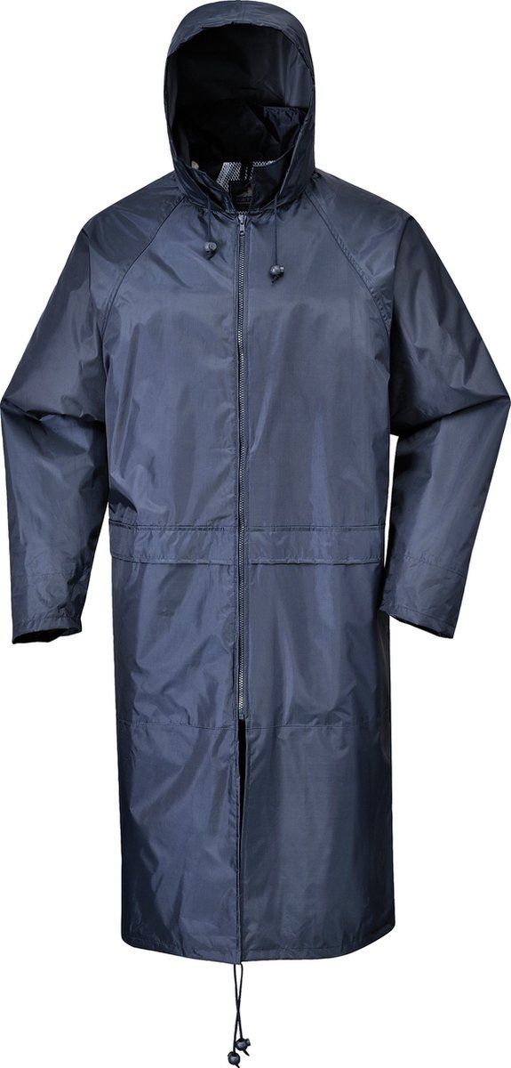 Portwest S438 Regenjas Lang model donker blauw Maat 4XL
