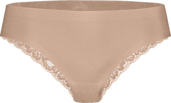 Ten Cate Secrets Brazilian slip met kant walnut voor dames, maat L