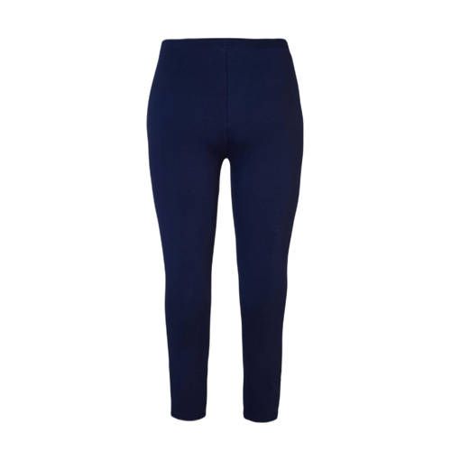 Miss Etam Plus Plus Size legging Leyla donkerblauw