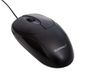 Kabelgebonden Q Connect Scrollrad Muis, zwart/zilver