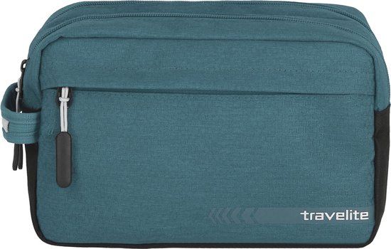 Travelite Kick Off Toilettas Petrol Blauw