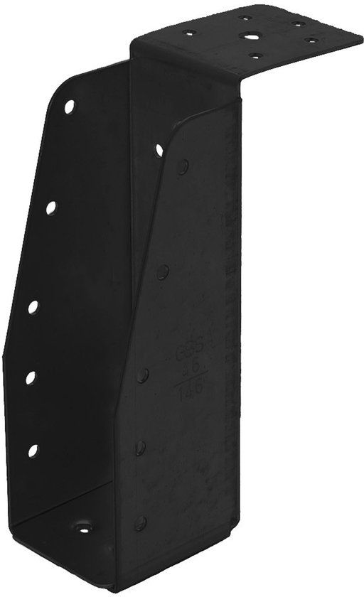 GB Duovorm B.V. GB balkdrager zwart lange lip 50 x 100 mm epz