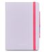 Mitama Weekkalender 2026 lila 18 maanden, 15 x 21 cm, hardcover, FSC-papier, elastische sluiting, potlood inbegrepen