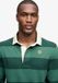 Superdry Athletic Stripe Rugby Top Relaxed Fit Heren L