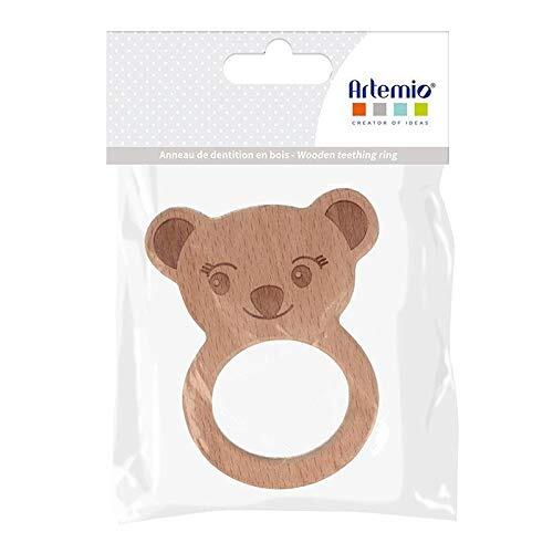 Artemio Koala houten bijtring 90 x 73 mm