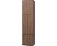 WOOOD Build Smalle Opbergkast - Walnoot Fineer - Bruin - 215x54x41