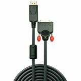 Lindy DisplayPort to DVI-A Adapter Cable, 1m, Black