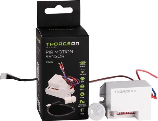Enzo Thorgeon PIR Motion Sensor 6m 800W IP65