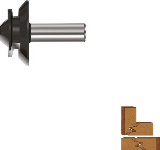 Rotec HM HOEKVERLIJMFREES, GOLD-LINE, ø69,85, Z=2, D2=12