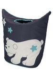 Sterntaler 9662210 Toy Storage Basket Blue, White