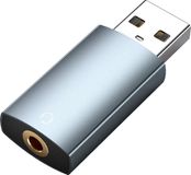 MMOBIEL USB naar 3,5mm Jack Audio Adapter – Externe USB Geluidskaart – USB-A naar Audio Jack - Microfoon en Headset Adapter – Externe TRRS Female USB Adapter voor Windows, Mac, PS5, PS4, Laptop