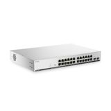 Zyxel 24 Poort Netwerk Ethernet Switch | Smart Managed PoE+ | GS1915-26EPv2 | 12x PoE+ Poorten met 130W Budget + 12x GbE + 2x SFP Poorten, Smart Fan, NebulaFlex, VLAN, QoS, Rack Kit
