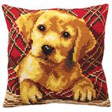 Collection d'Art Kruissteek kussen: Brady