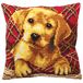 Collection d'Art Kruissteek kussen: Brady