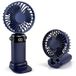 CNMTCCO Zakventilator, draagbare mini-ventilator, 5 snelheden, kleine tafelventilator, opvouwbare ventilator met nekkoord, voor kantoor, buiten en reizen