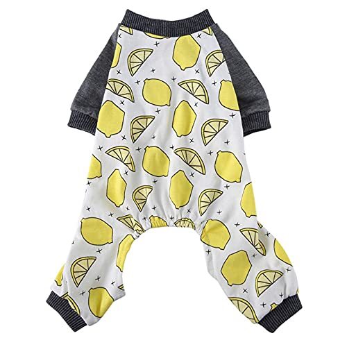 JRKJ Hond pyjama's huisdier kleding voor kleine honden kat pyjama hond puppy jumpsuit voor middelgrote honden slapen dragen warme kleding jas