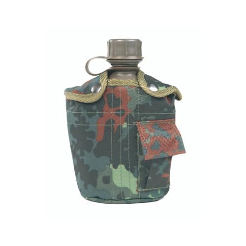 Mil-Tec Uniseks - fles voor volwassenen, 14505021, camouflage, eenheidsmaat