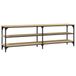 vidaXL TV meubel & entertainment center 160x30x50 cm hout Sonoma eikenkleurig