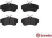 BREMBO P11012 Remblokkenset