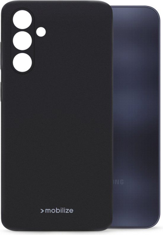Mobilize Rubber Gelly Case Xiaomi Redmi Note 11 4G Matt Black