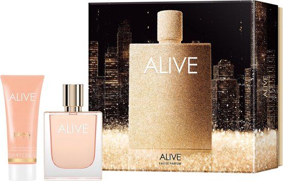 Hugo Boss Alive Giftset - Eau de Toilette & Bodymilk - 125 ml