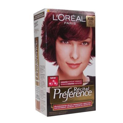 L'Oréal Recital Haarkleuring 4.66 Intensief Rood Bruin Chromatic Reds