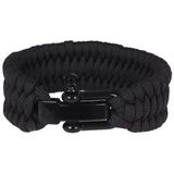 LGT JWLS LGT Jewels Paracord armband Zwart