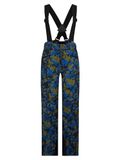 Ziener AXI Skibroek/sneeuwbroek voor kinderen, waterdicht, dragers, PFC-vrij, Natural camo, 176