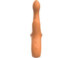 Dream Toys Glam Oranje Dubbele Stimulatie Vibrator