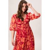 Miss Etam Red Floral Maxi Dress