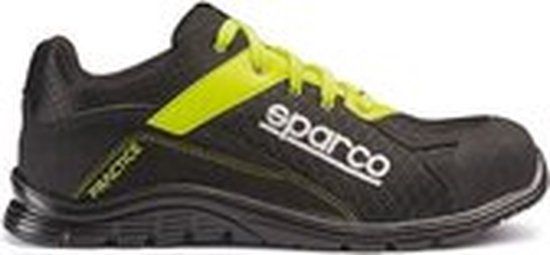 Sparco PRACTICE JOS S1p - Werkschoenen - Maat 37 - Zwart/Geel
