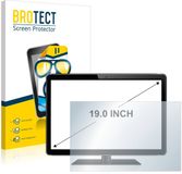 BROTECT - Screenprotector voor Industriële Monitoren met 19 inch Schermen [410.9 mm x 257 mm, 16:10] - Folie Beschermfolie transparant