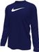 Nike T-shirt LM Maat 122/128 Meisjes MARINE