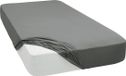 Merkloos Goodivery ® Hoogwaardige Katoenen Hoeslaken Zilver 160x200 cm