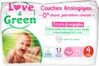 Love & Green Hypoallergene Luiers Maat 4 (7-14 kg) - 46 Stuks