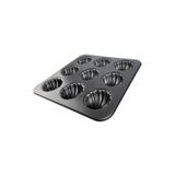 Mastrad moule à madeleines en forme de coquille 28 x 28 cm