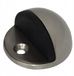 Amig Deurstopper Nikkel Satin 45mm met Zwarte Rubber