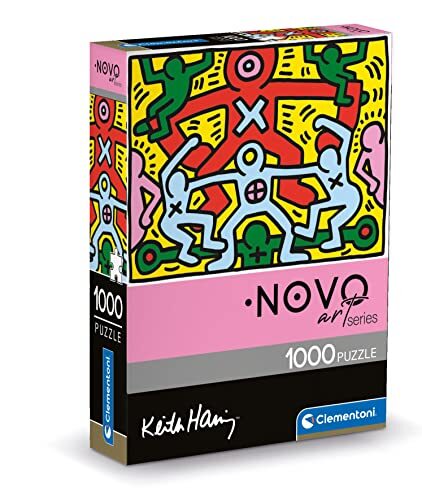 Clementoni - Puzzel 1000 Stukjes High Quality Collection Haring, Puzzel Voor Volwassenen en Kinderen, 10-99 jaar, 39757