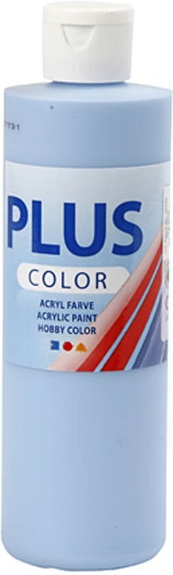 Color Plus acrylverf sky blue 250 ml