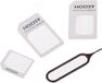 Compatible Noosy Nano & Micro Simkaart adapter - Wit