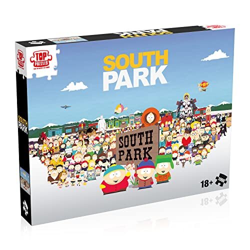 Winning Moves Top Trumps, puzzel South Park 1000 stuks, meerkleurig WM03171-ML1-6)